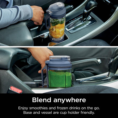 Ninja Blast Max rechargeable base with efficient charging.
