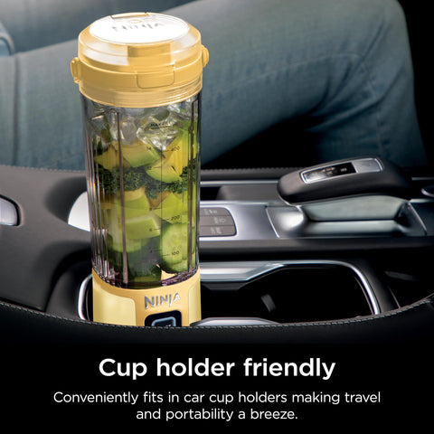 Ninja Blast sip lid with easy open design for on the go drinking.