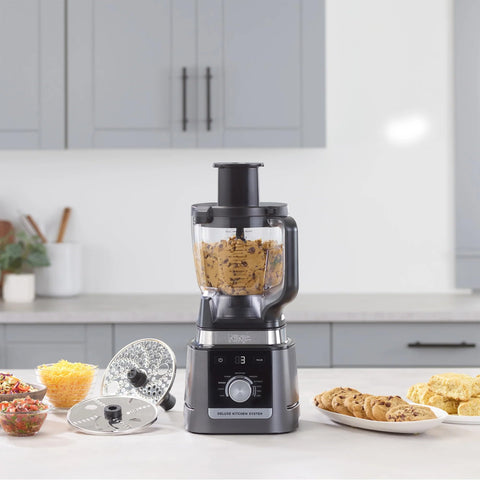 Ninja CO905KS processor bowl and blade for smooth chopping and sauces.