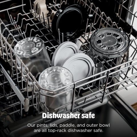 Ninja CREAMi creamerizer paddle ensures uniform texture throughout.
