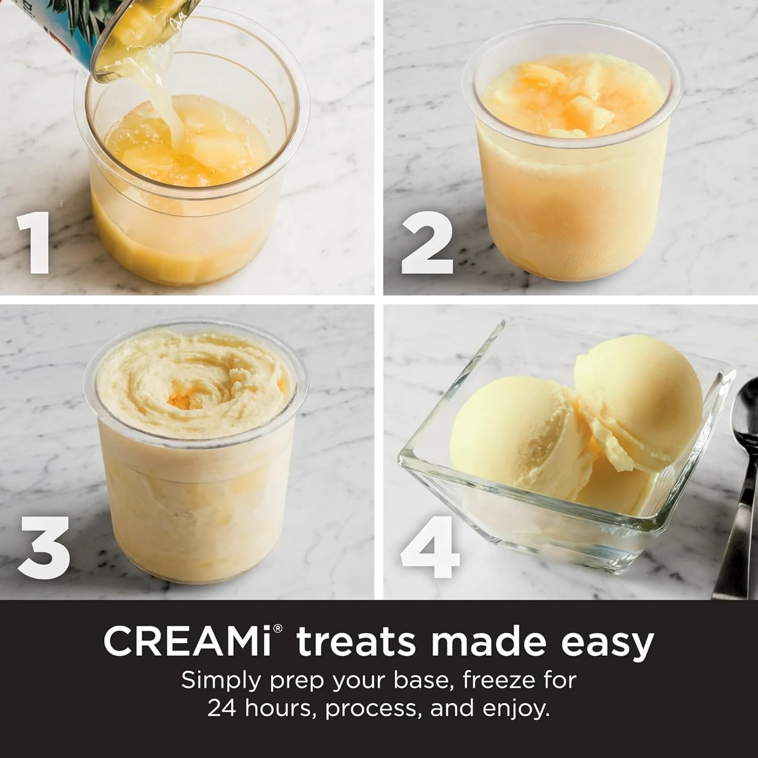 Removable parts allow easy cleaning after use