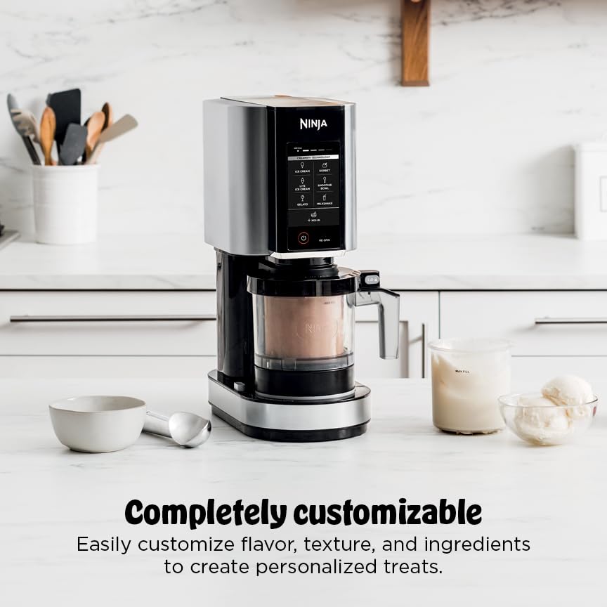 Ninja CREAMi gelato program for dense, scoopable Italian-inspired treats.