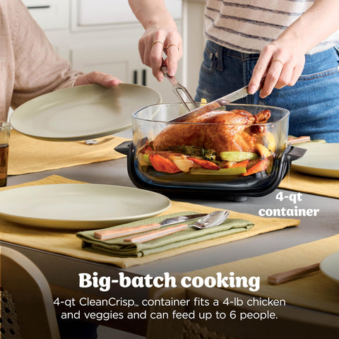 Crispi container adapter enables using the PowerPod with the larger bowl