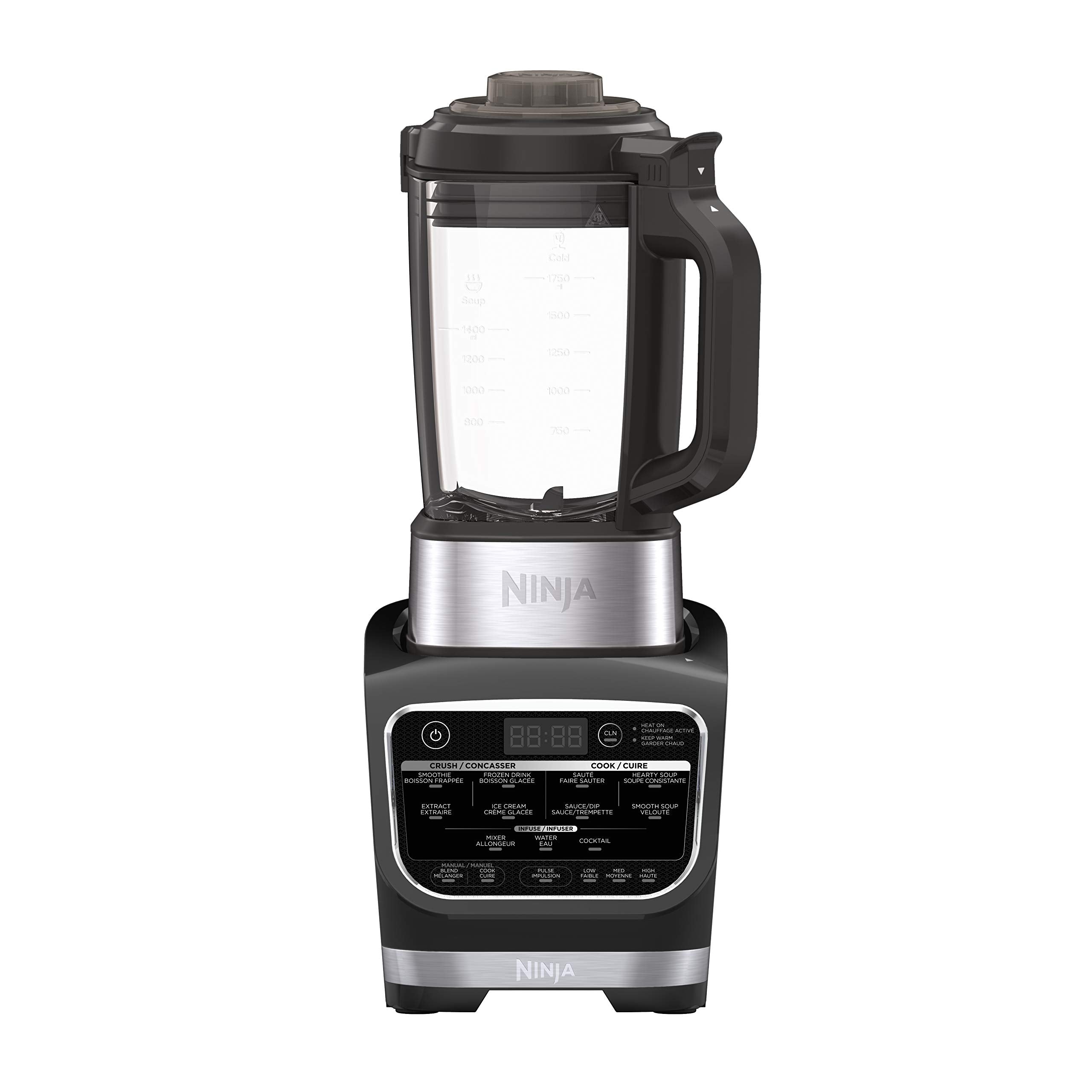 Ninja Foodi 1400-peak-watt motor base powering total crushing and nutrient extraction.