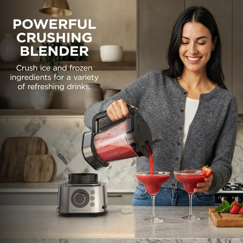Ninja Foodi Power Blender 72 oz pitcher supports large batches and family smoothies