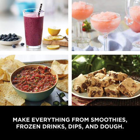 Ninja Mega Kitchen System dough blade blends up to 2 lbs of dough quickly.