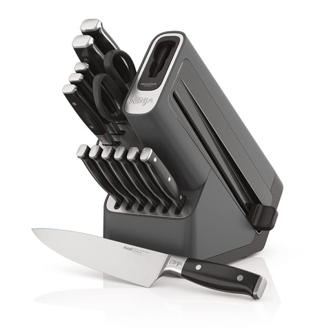Ninja NeverDull 8-inch chef knife for precise slicing and control