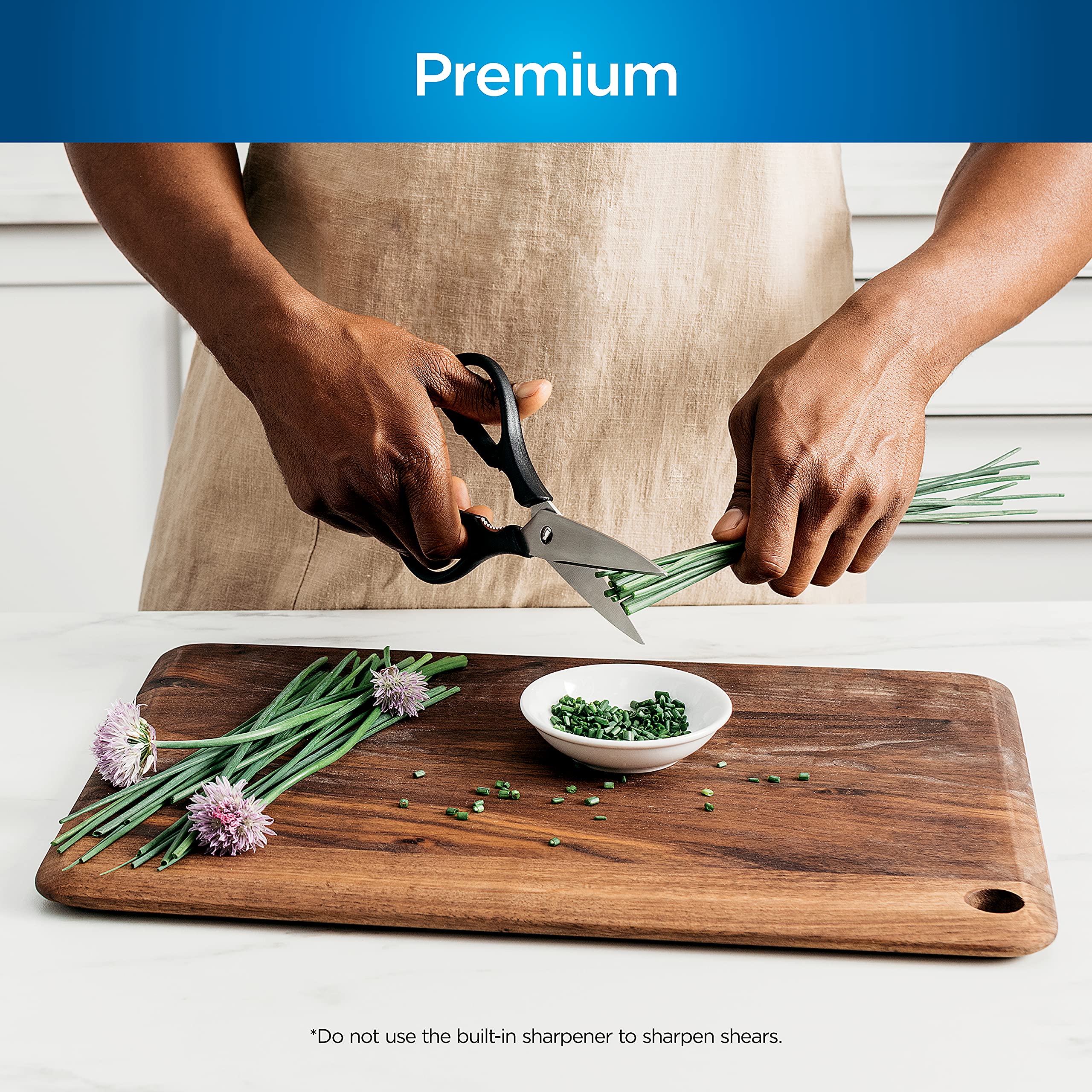 Ninja NeverDull kitchen shears for quick snips