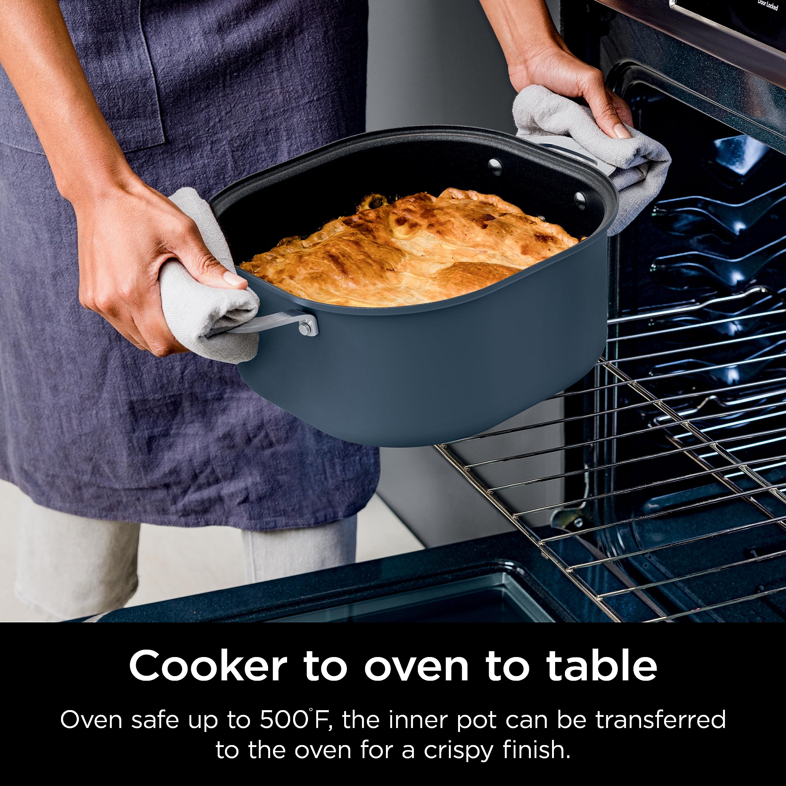 Ninja Foodi PossibleCooker Pro 6.5-quart capacity suits family meals and meal prep.