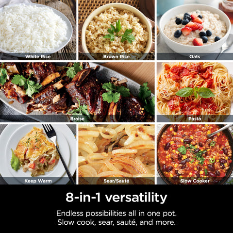Ninja Foodi PossibleCooker Pro cool-touch base helps you move the cooker safely.