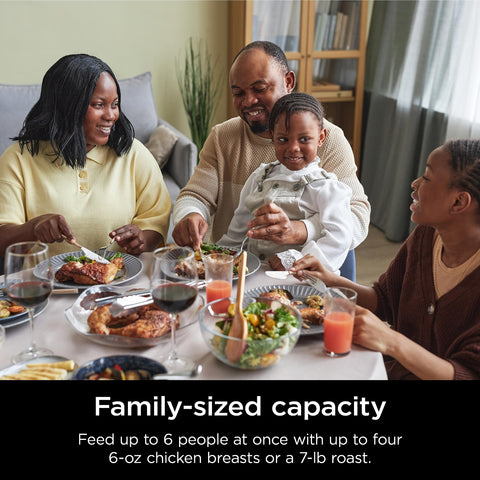 Ninja Foodi PossibleCooker Pro keep-warm function preserves meal warmth for family dinners.