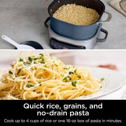 Ninja Foodi PossibleCooker Pro rice spoon for simple serving and cleanup.