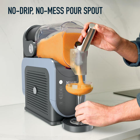 Ninja SLUSHi temperature control lets you tailor thickness.