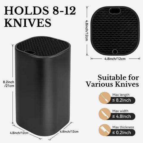 Ninonly detachable block enables easy cleaning and quick drying.