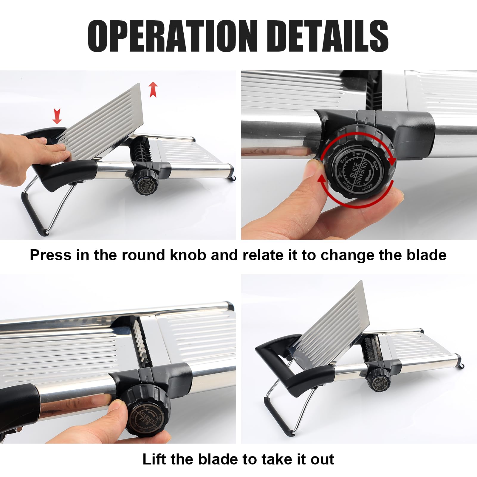 NIOSAVM non-slip food holder keeps veggies secure during slicing
