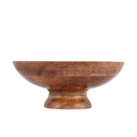 NIRMAN handmade mango wood tray elevating Caesar salad presentation