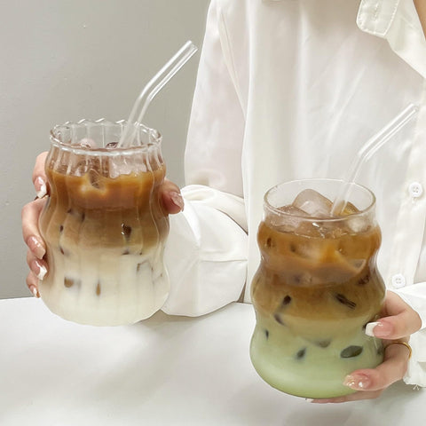 Nirvany bubble tea-friendly cup design suits cafe and home settings.
