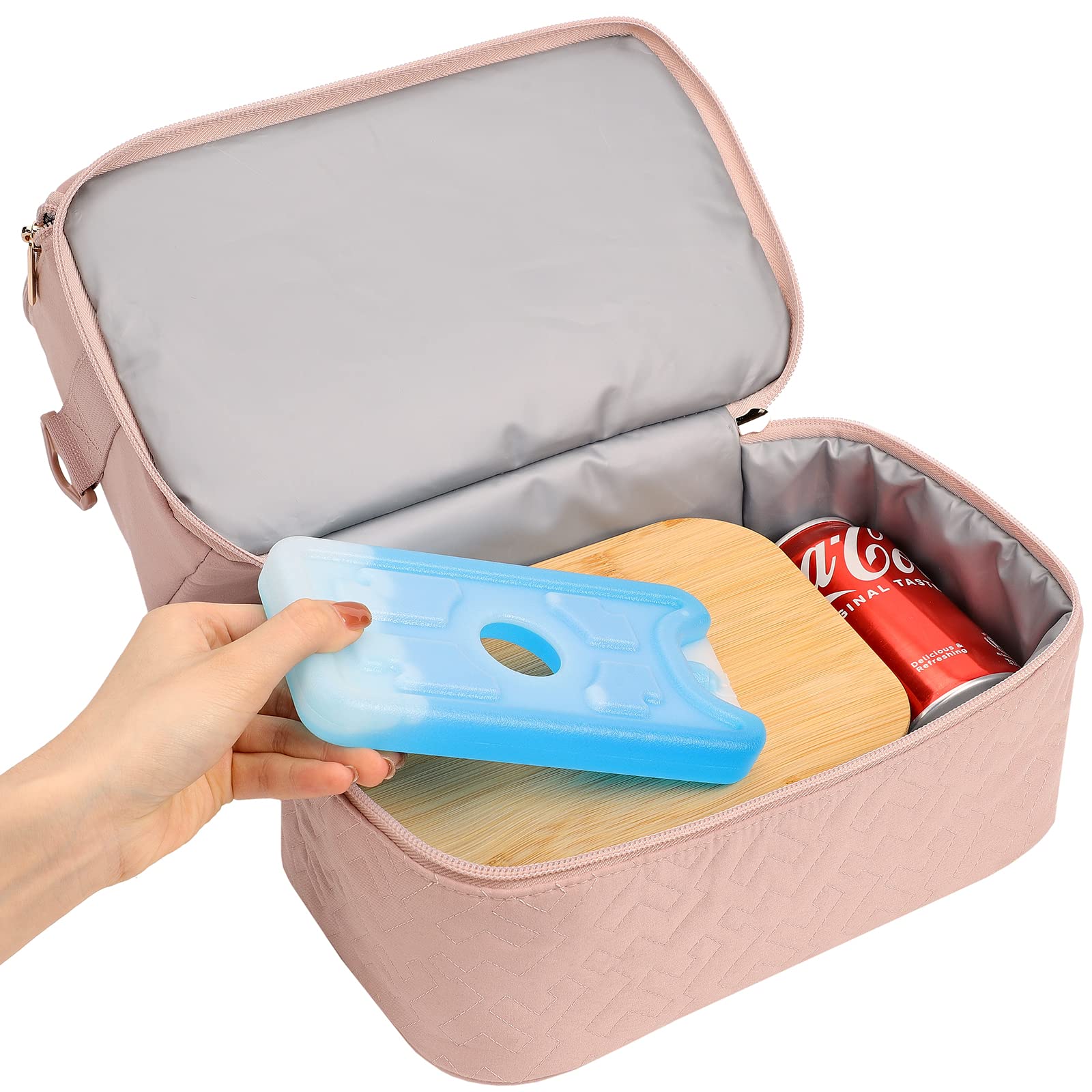 NISHEL interior PEVA liner demonstrates leak-proof design and easy cleaning