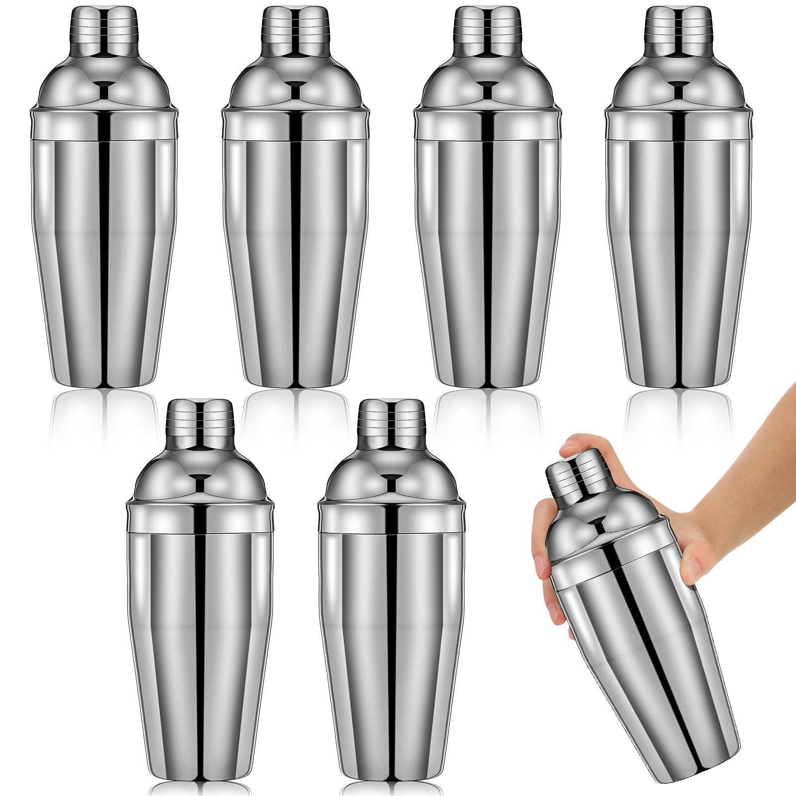 Nitial 6-pcs bar cocktail shaker set for professional-grade home bartending.