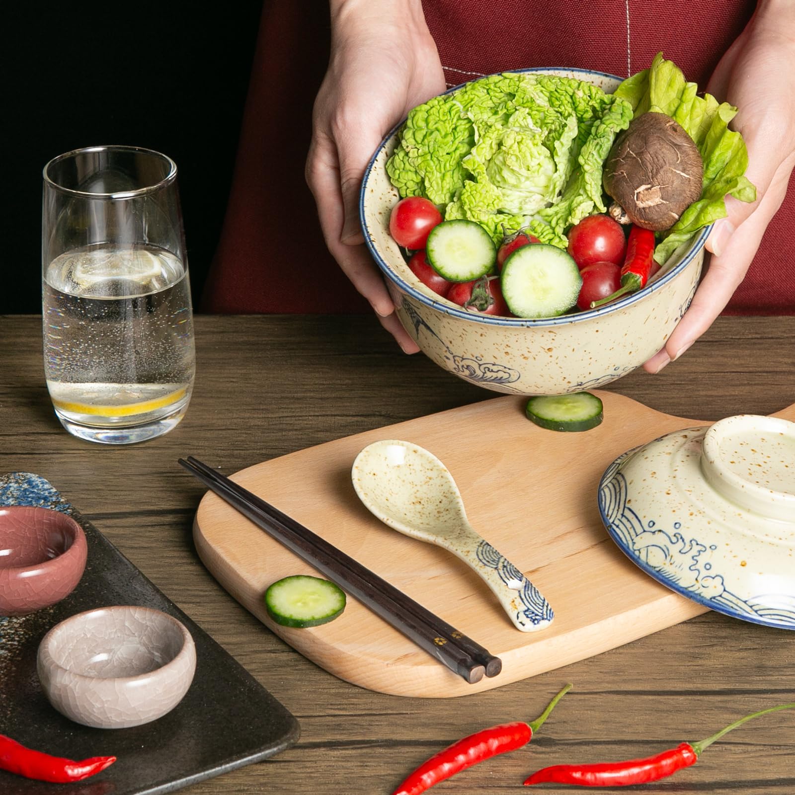 Niturceal bowls are microwave-safe for quick reheating.