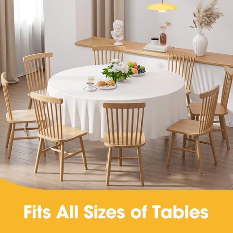 Niuara disposable tablecloth simplifies cleanup, just toss after use.