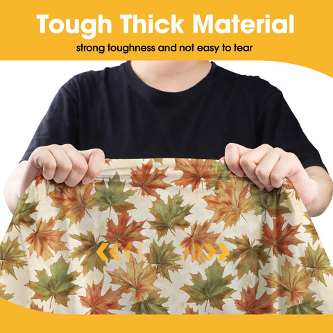 Niuara Fall Maple tablecloth enhances holiday and gathering tables.