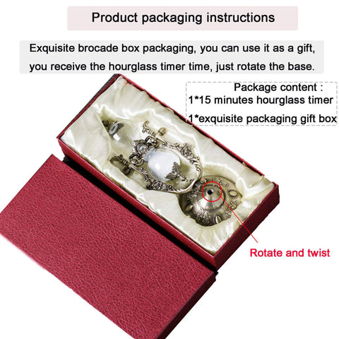NIUASH hourglass makes a thoughtful vintage-style gift for many occasions.