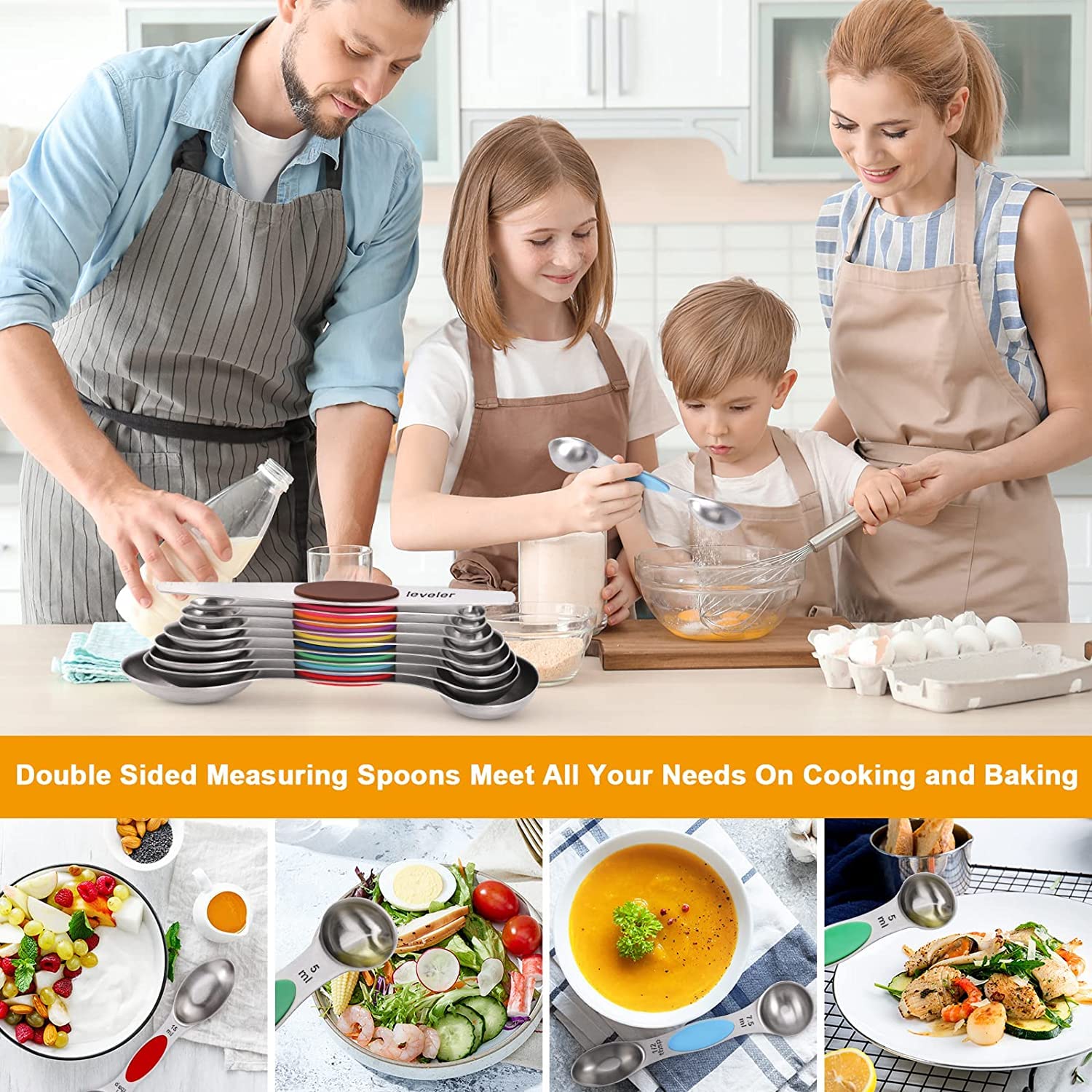 NIUTA spoons are dishwasher safe for simple cleaning after cooking.