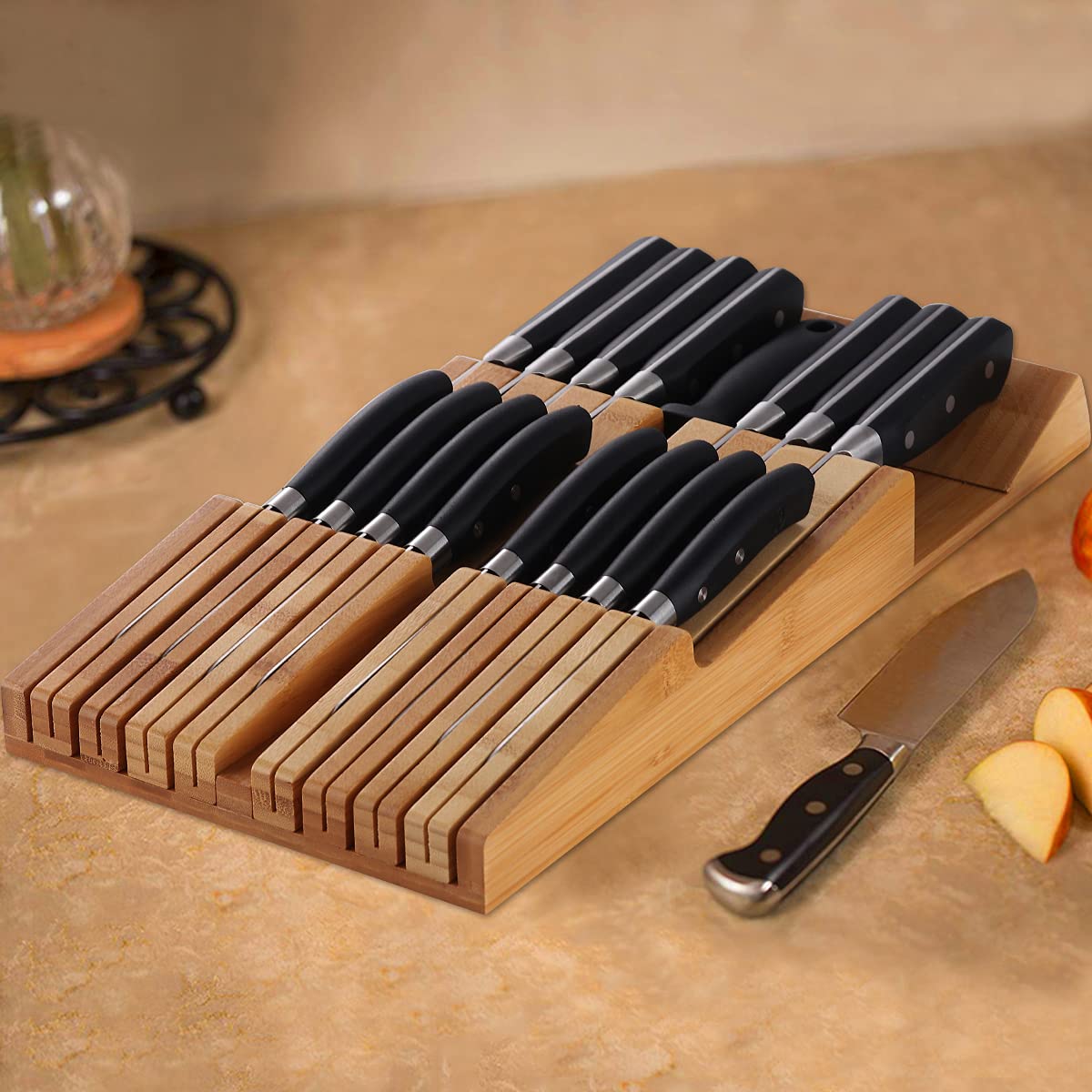 NIUXX detachable knife slot module for easy cleaning