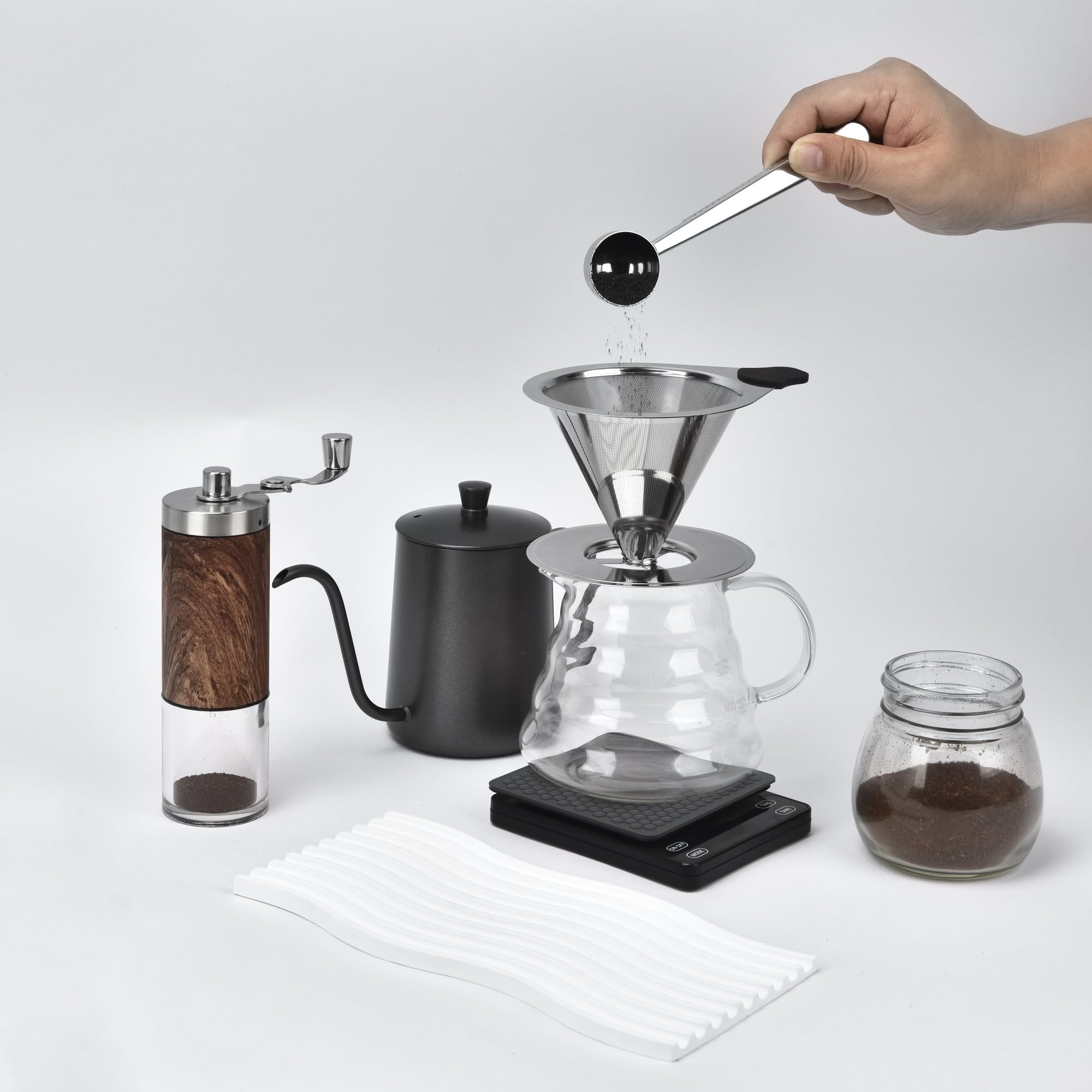 Nkove eco-friendly design reduces waste from disposable filters