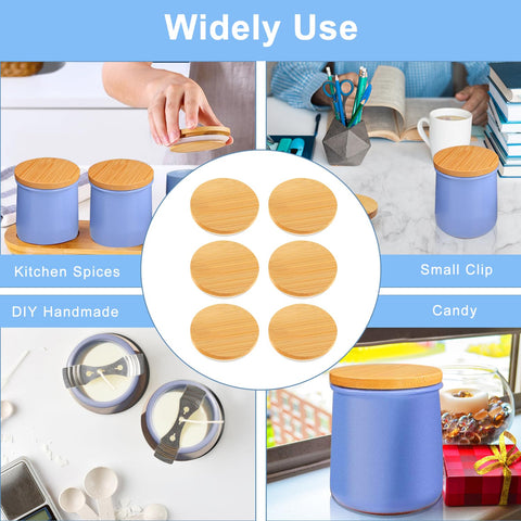 NLKACSY lid keeps small items organized in pantry or craft drawers.