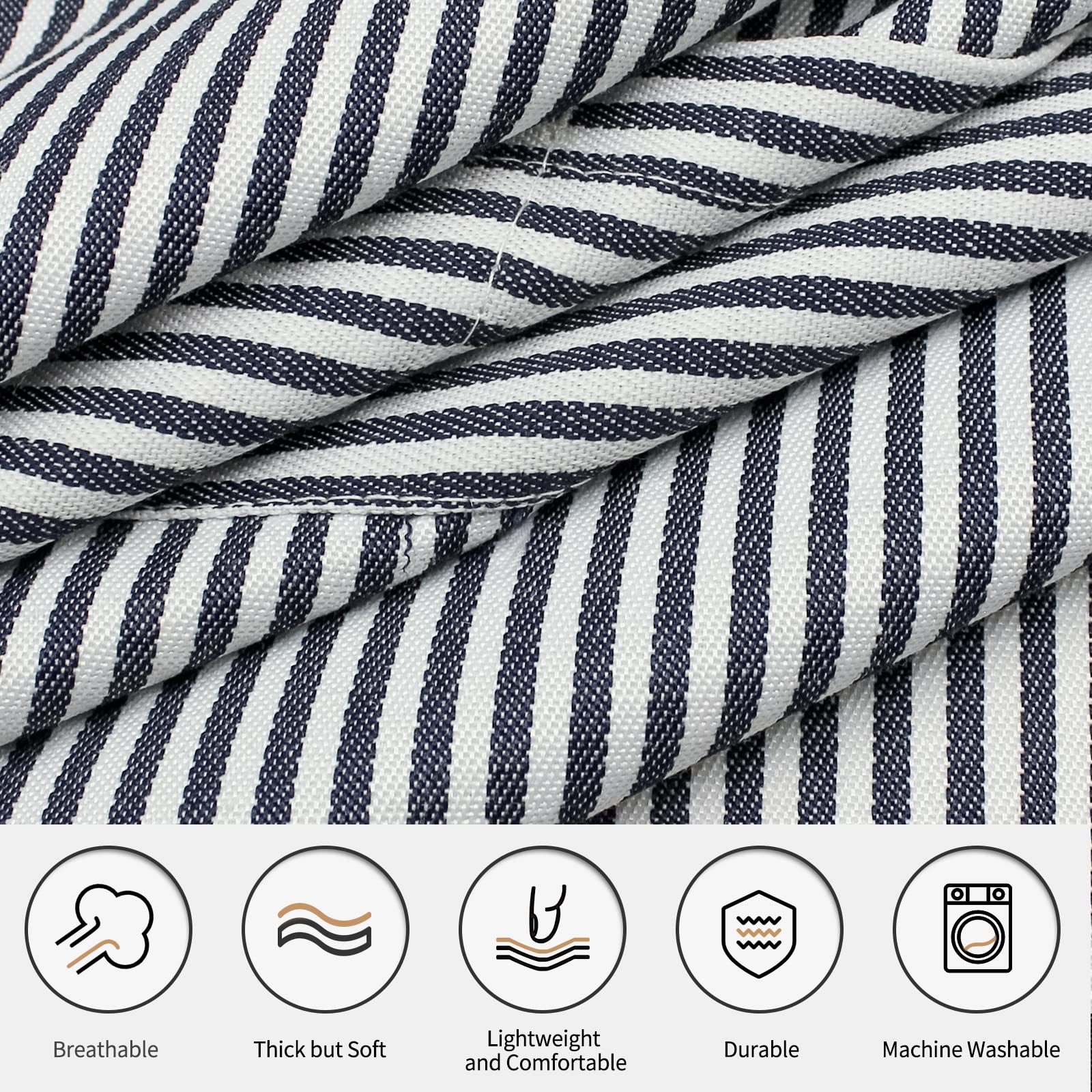 NLUS apron adjustable neck strap detail for flexible fit