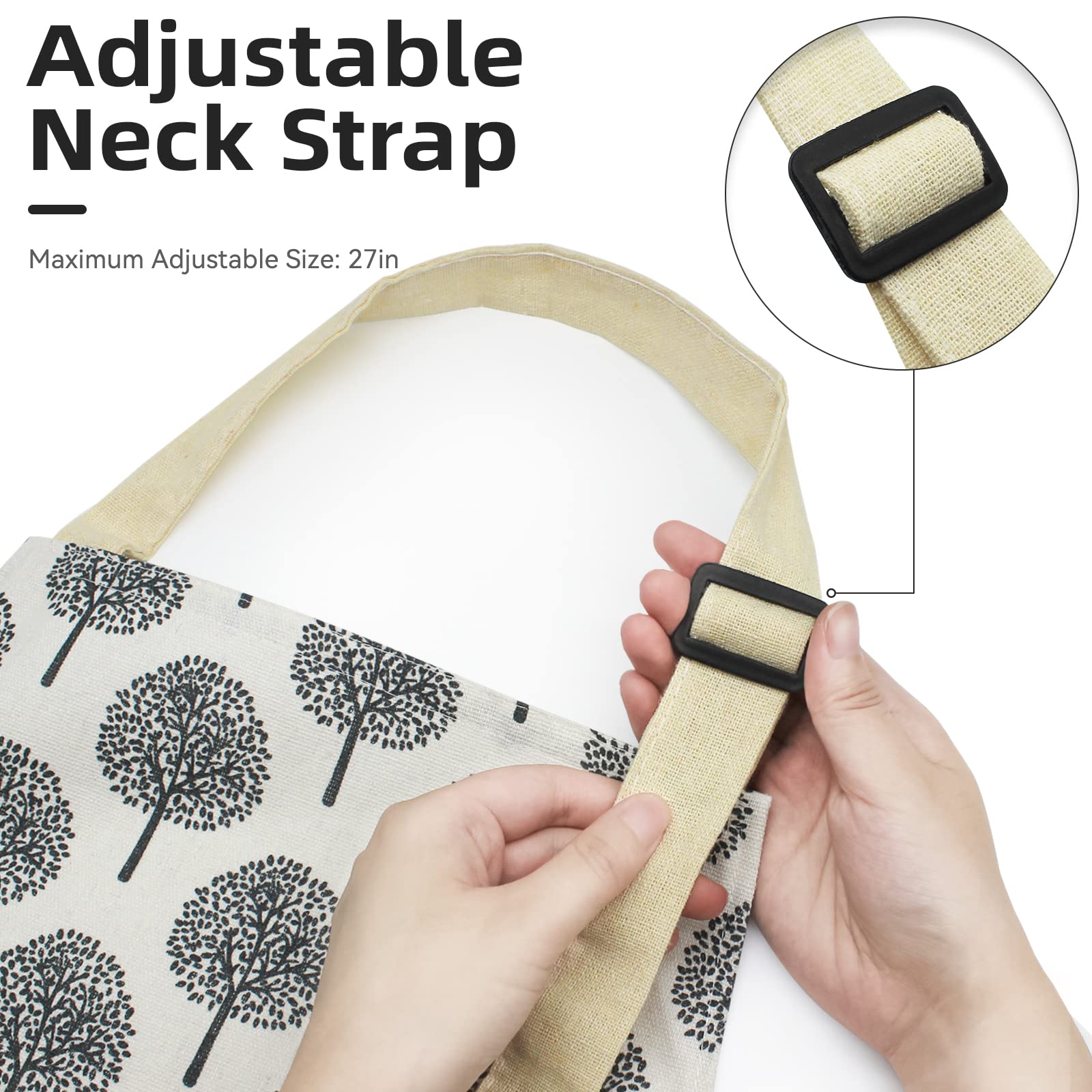 NLUS two-pocket apron helps keep tools within reach during cooking