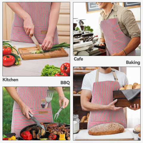 NLUS machine-washable apron, fade-proof and easy to care for