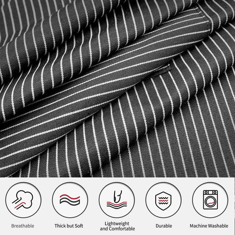NLUS apron pockets close-up, spacious divided pocket for tools