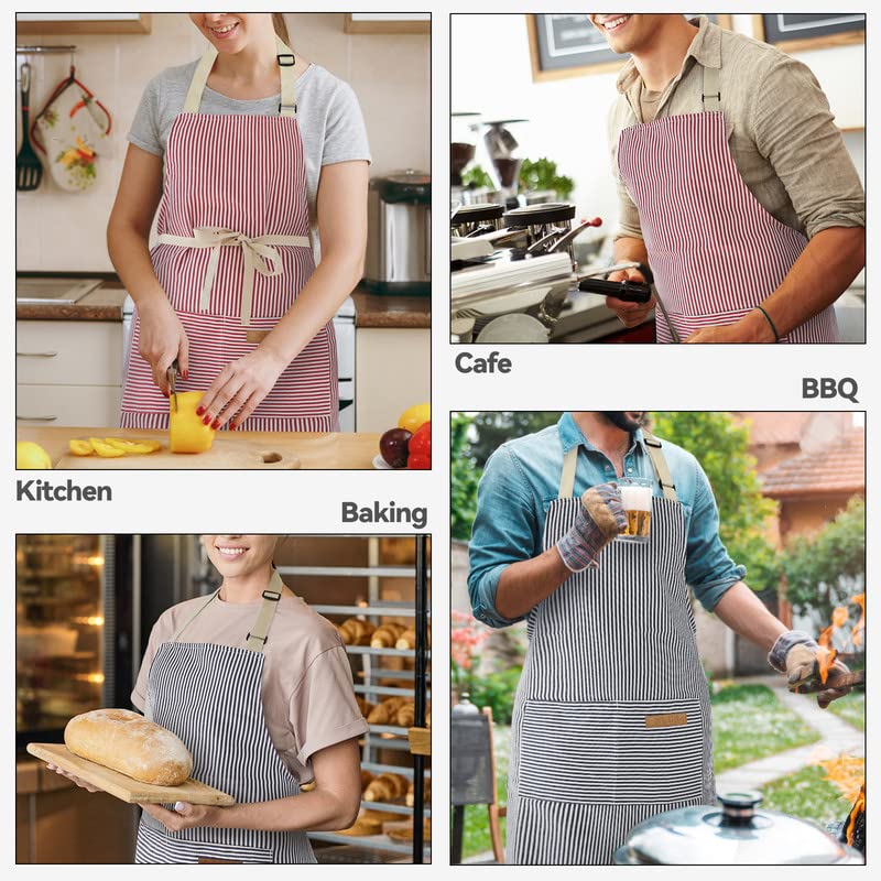 NLUS apron wash care detail illustrating machine-washable and fade-resistant care