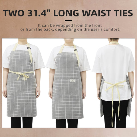 NLUS waterproof fabric shields outfits from spills while cooking or grilling