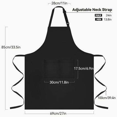 NLUS apron includes two pockets for tools and notes