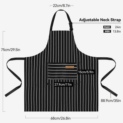 NLUS adjustable neck strap and waist ties demonstrate a flexible fit for most users