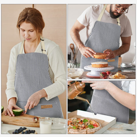 NLUS apron features adjustable neck strap for comfortable fit.