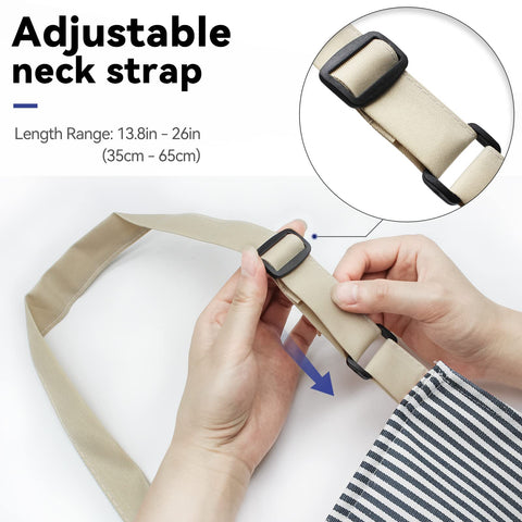 NLUS apron is machine-washable and fade-resistant for easy care.