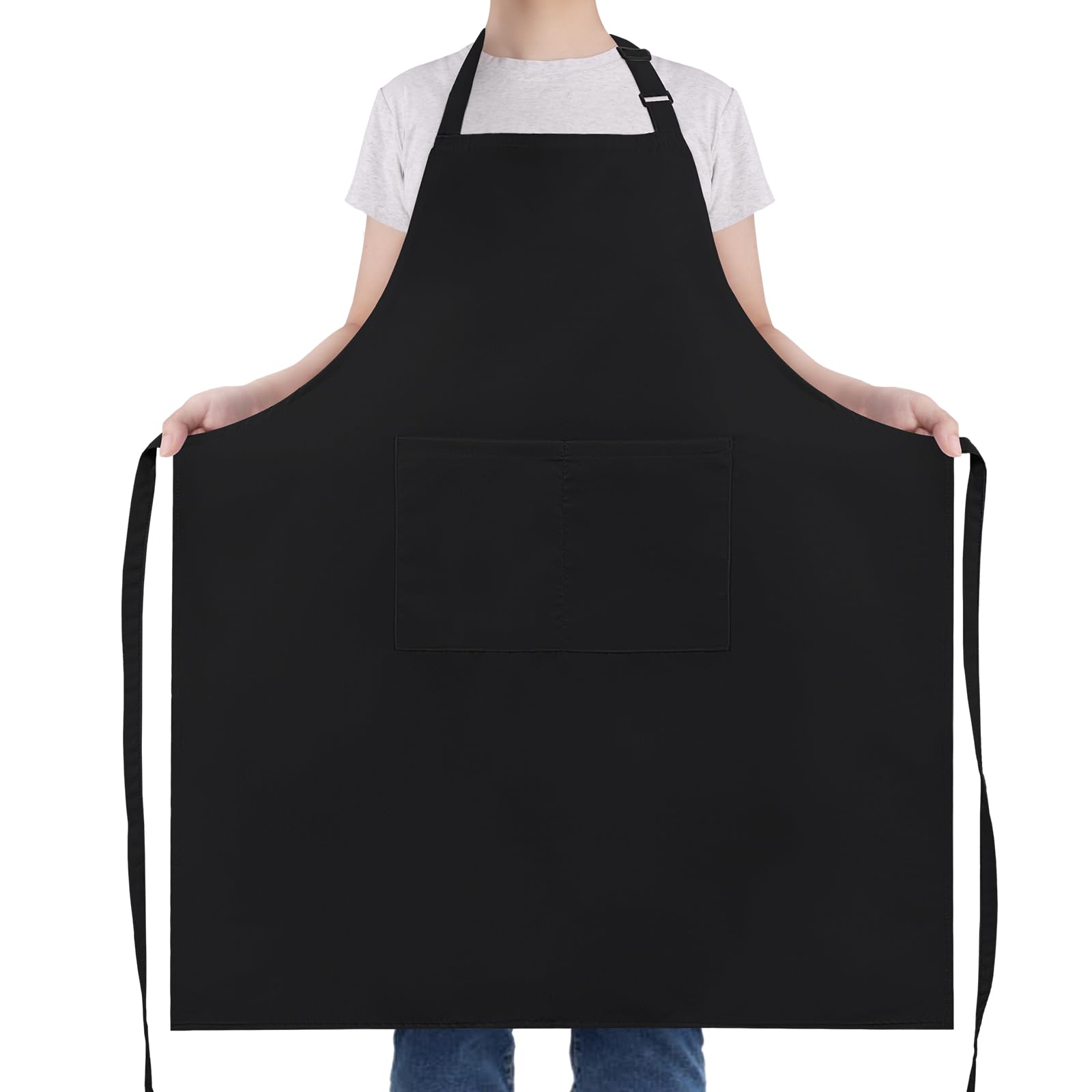 NLUS chef apron with full-coverage design for mess-free cooking