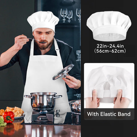 NLUS oversized apron offers full chest-to-knee coverage.