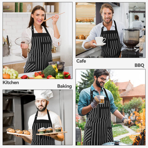 NLUS machine washable apron easy care to maintain color and shape