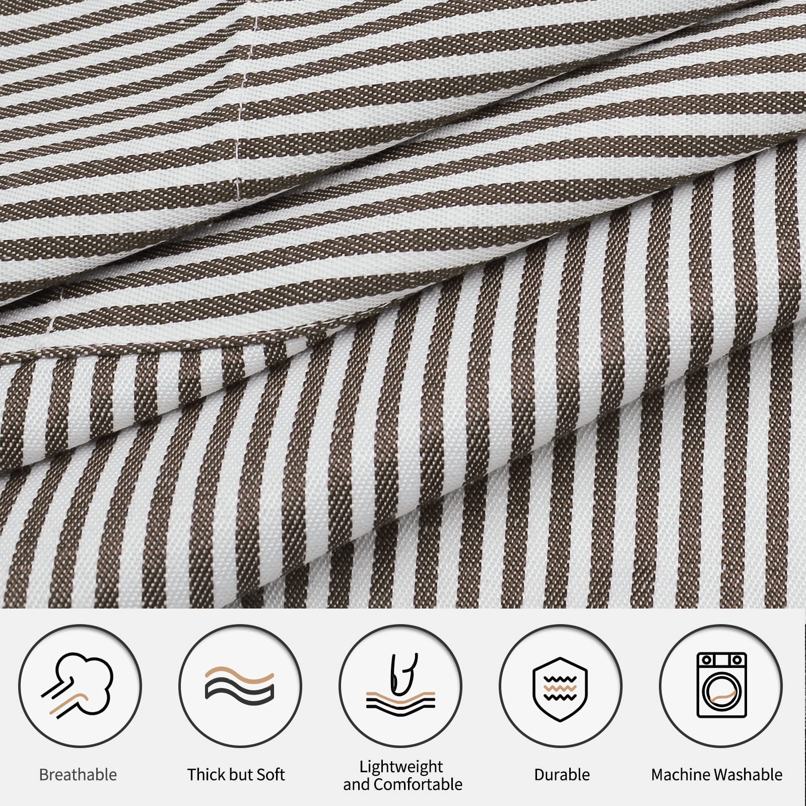 NLUS two-pocket apron midsection organized for thermometer and recipe cards