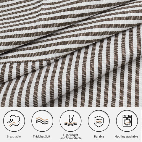 NLUS two-pocket apron midsection organized for thermometer and recipe cards