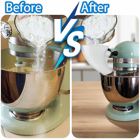 NOBALLS no-mess funnel keeps countertops clean during transfers