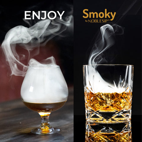 NobleSip smoked cocktails setup ready for entertaining