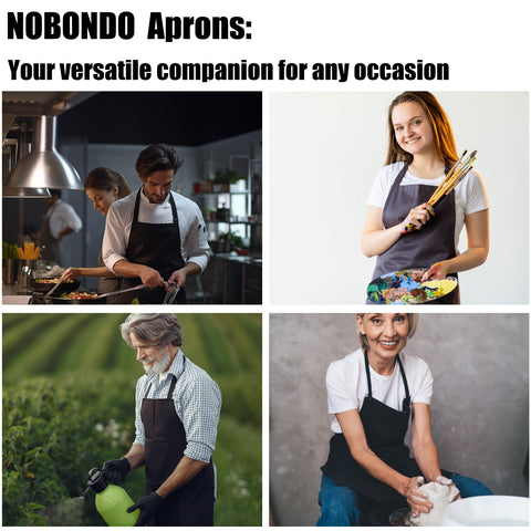 NOBONDO durable polyester-cotton material for breathability and longevity.