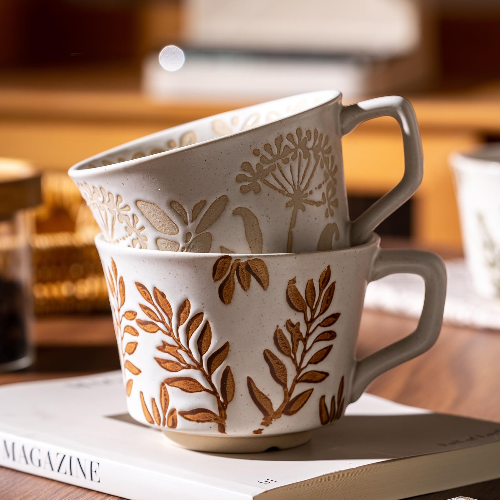 Noevany gift-ready mug set suitable for office or home gifts.